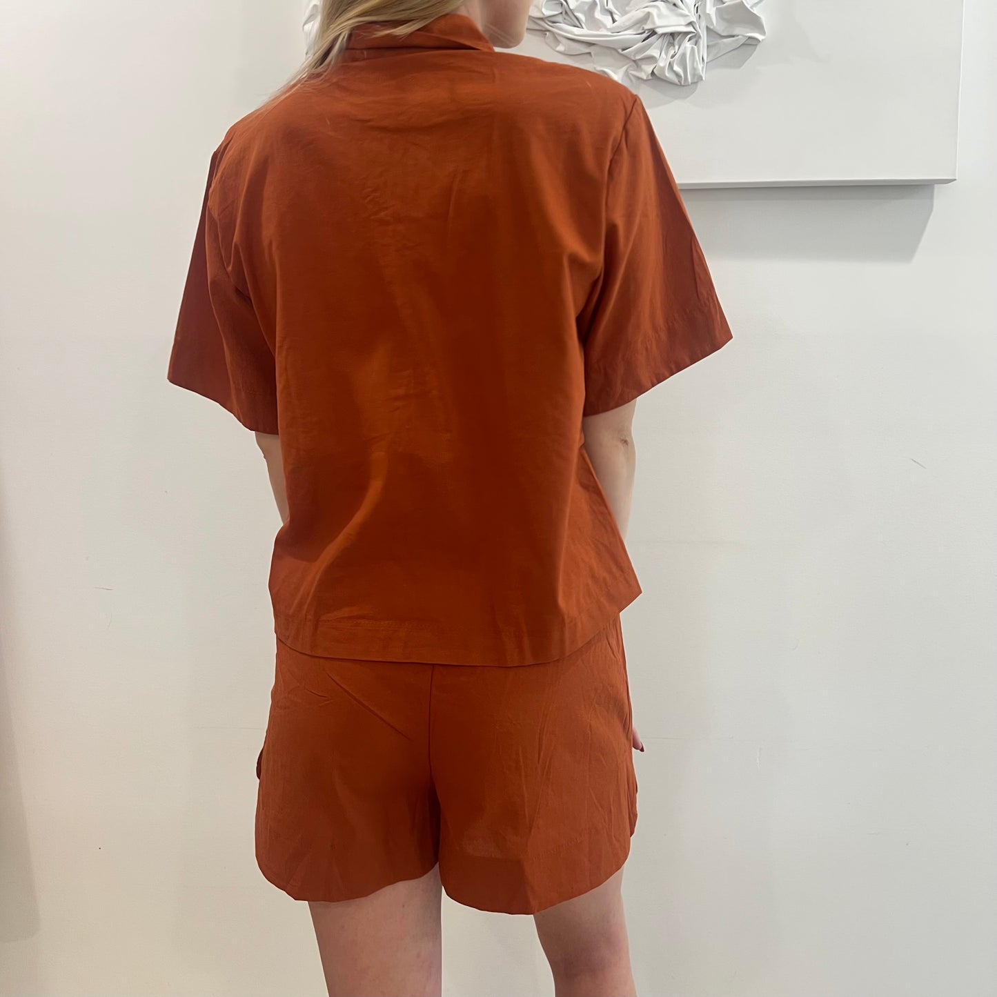 Button-Up Linen Coord