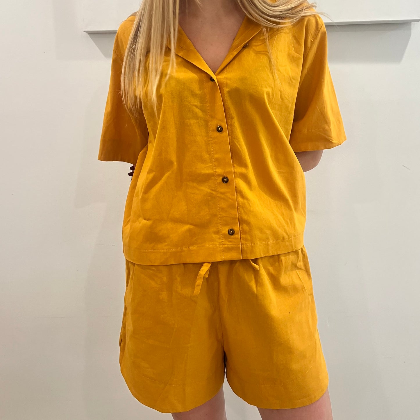 Button-Up Linen Coord