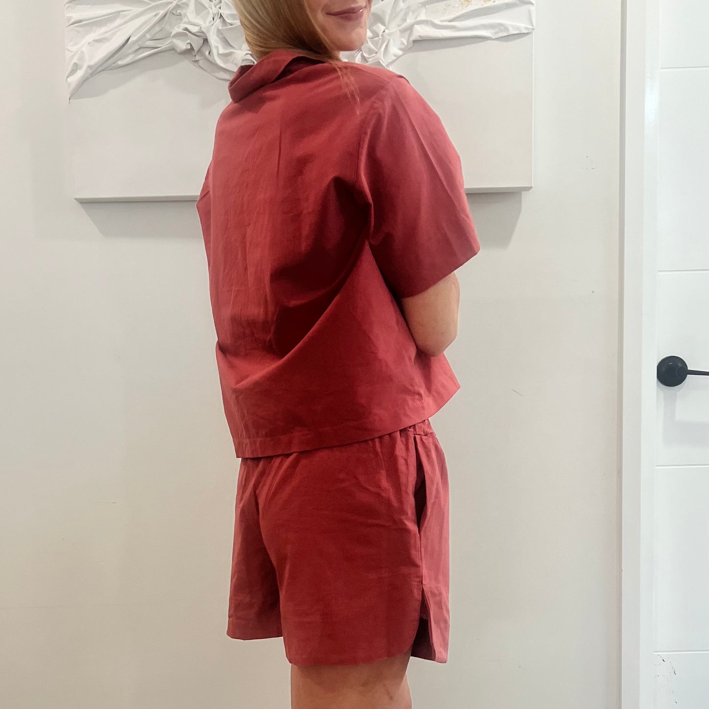 Button-Up Linen Coord