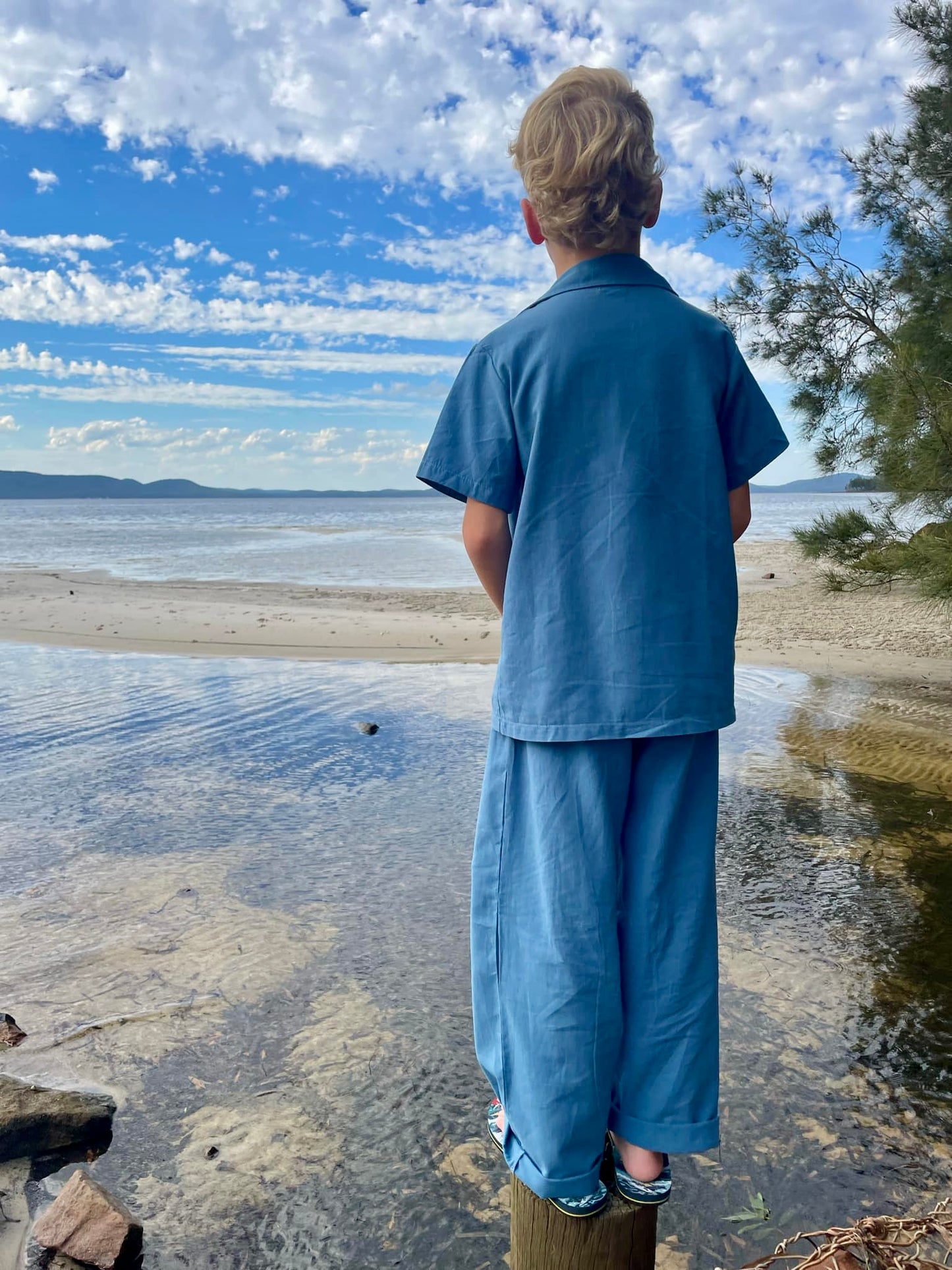 Sky Stretches (French Blue)