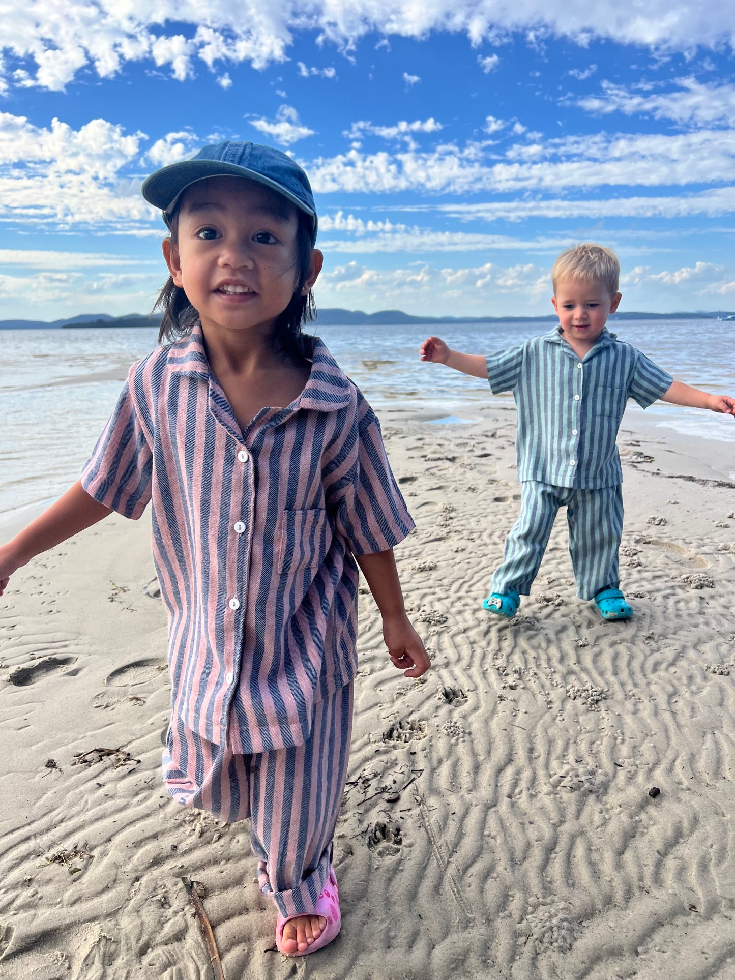 Bedtime Giggles (Pink Stripe)