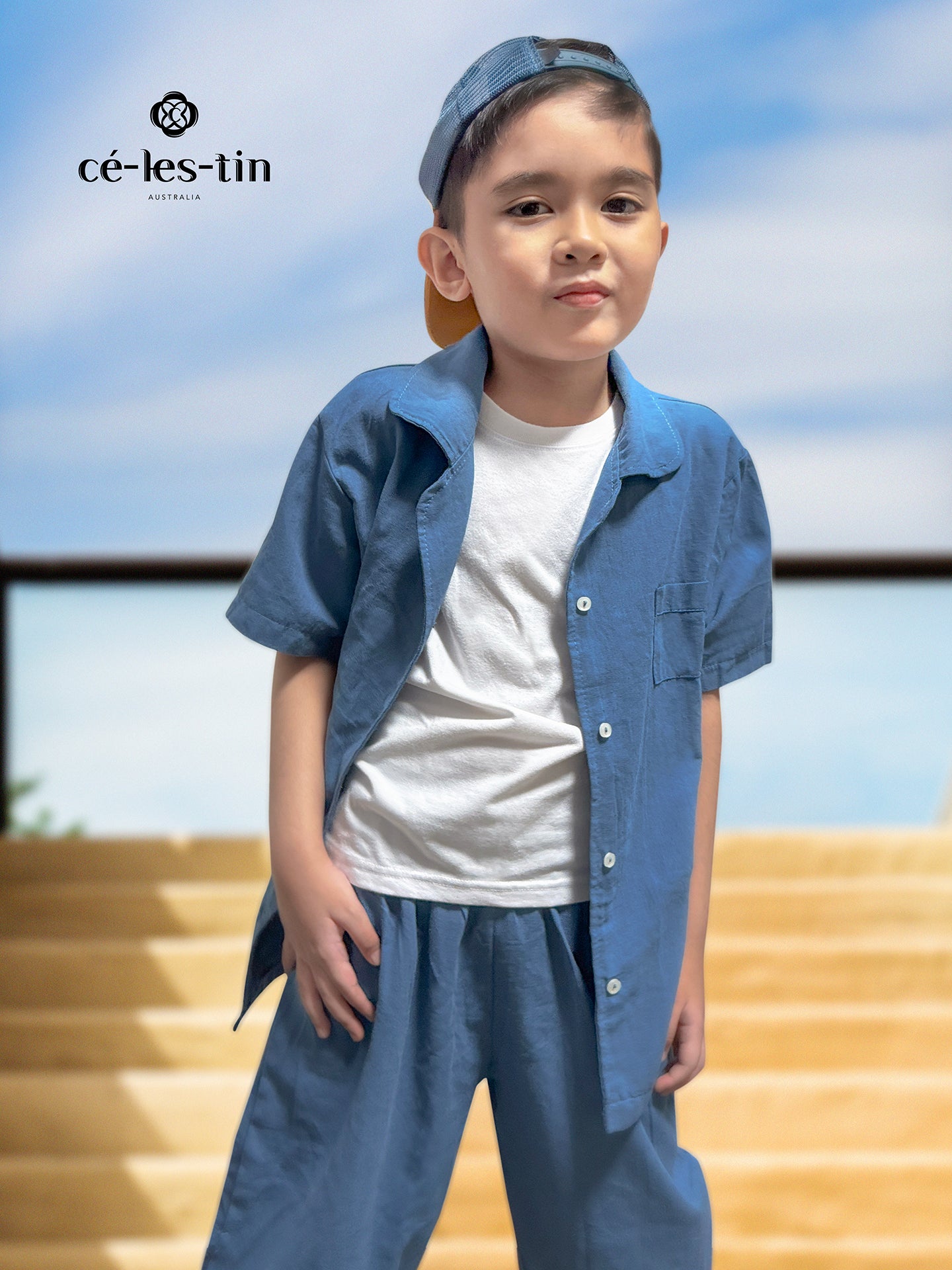 Sky Stretches (French Blue)