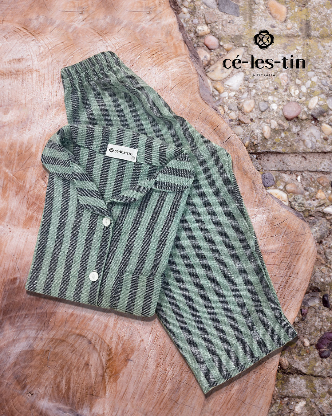 Mossy Trails (Green Stripe)